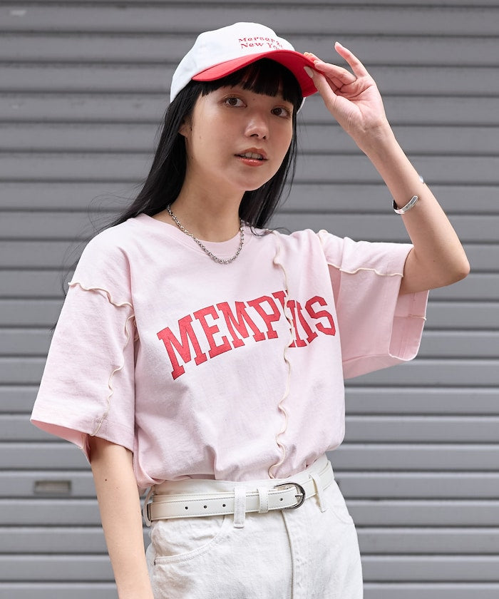 mellow logo tee (pink) *JP