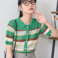 sheer border shirt (green) *JP