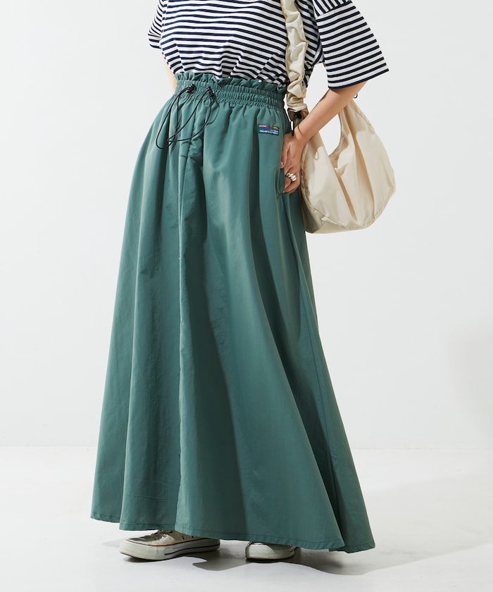 drost gathered skirt (green) *JP