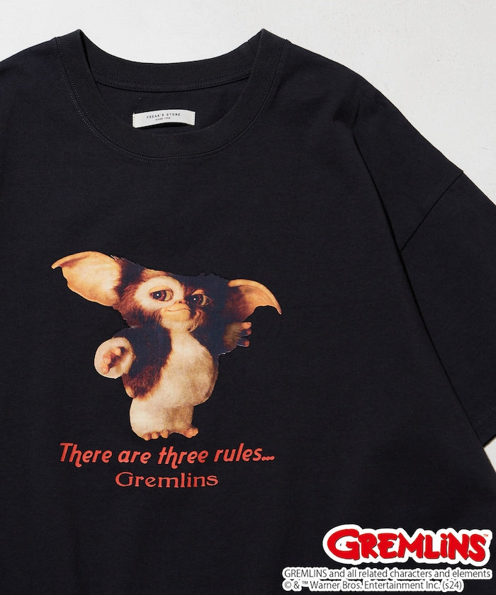 [Limited] gremlins print tee (sumikuro) *JP