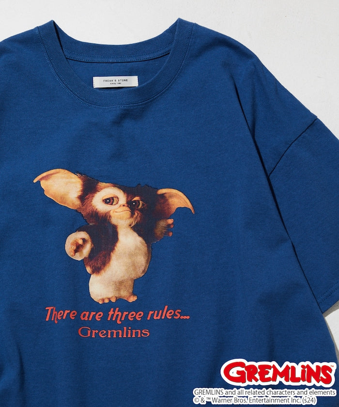 [Limited] gremlins print tee (blue) *JP