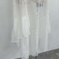 irregular lace ops (white) *JP