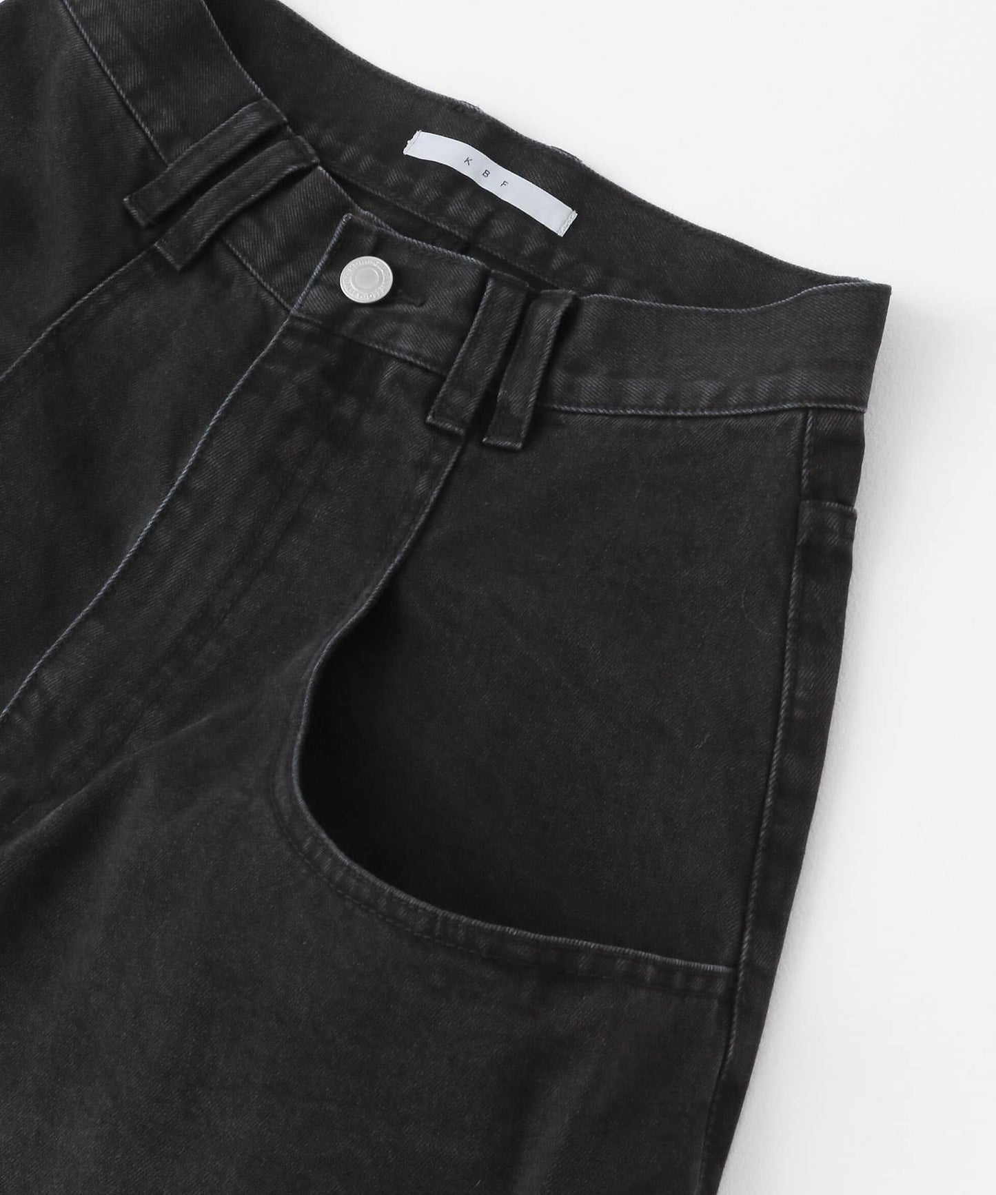 BIG pocket jeans (black) *JP