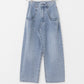 BIG pocket jeans (light blue) *JP