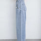 BIG pocket jeans (light blue) *JP