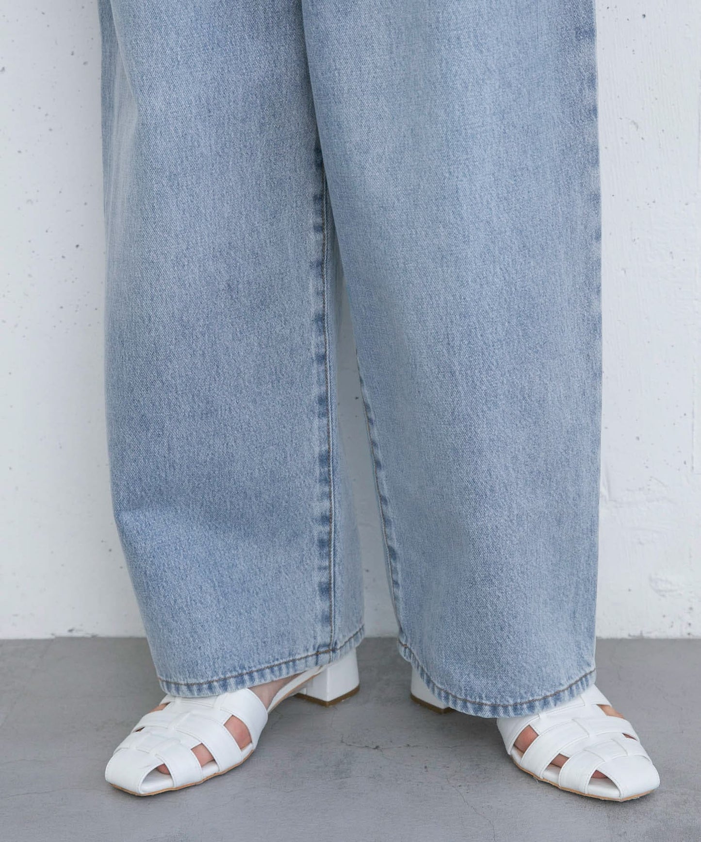 BIG pocket jeans (light blue) *JP