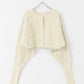 2way fringe cardigan (ivory) *JP