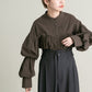 double sleeve shirt (brown) *JP