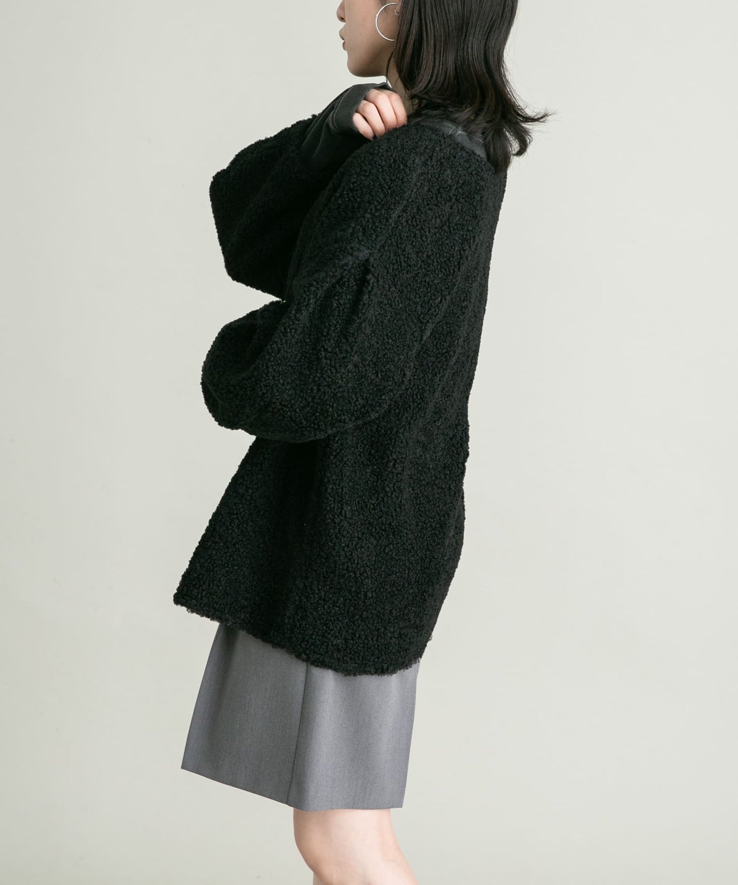 2way ribbon outer (black) *JP