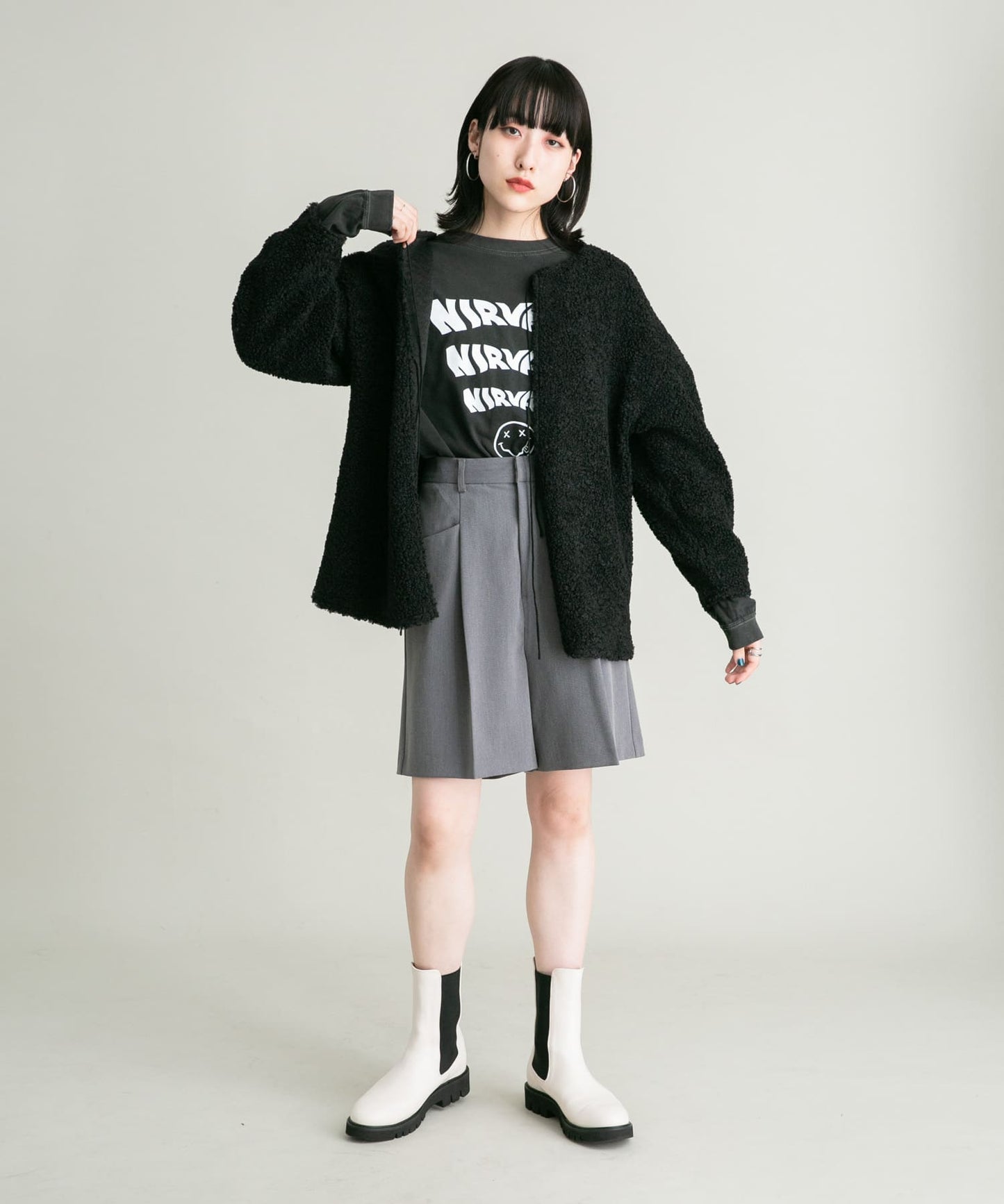 2way ribbon outer (black) *JP