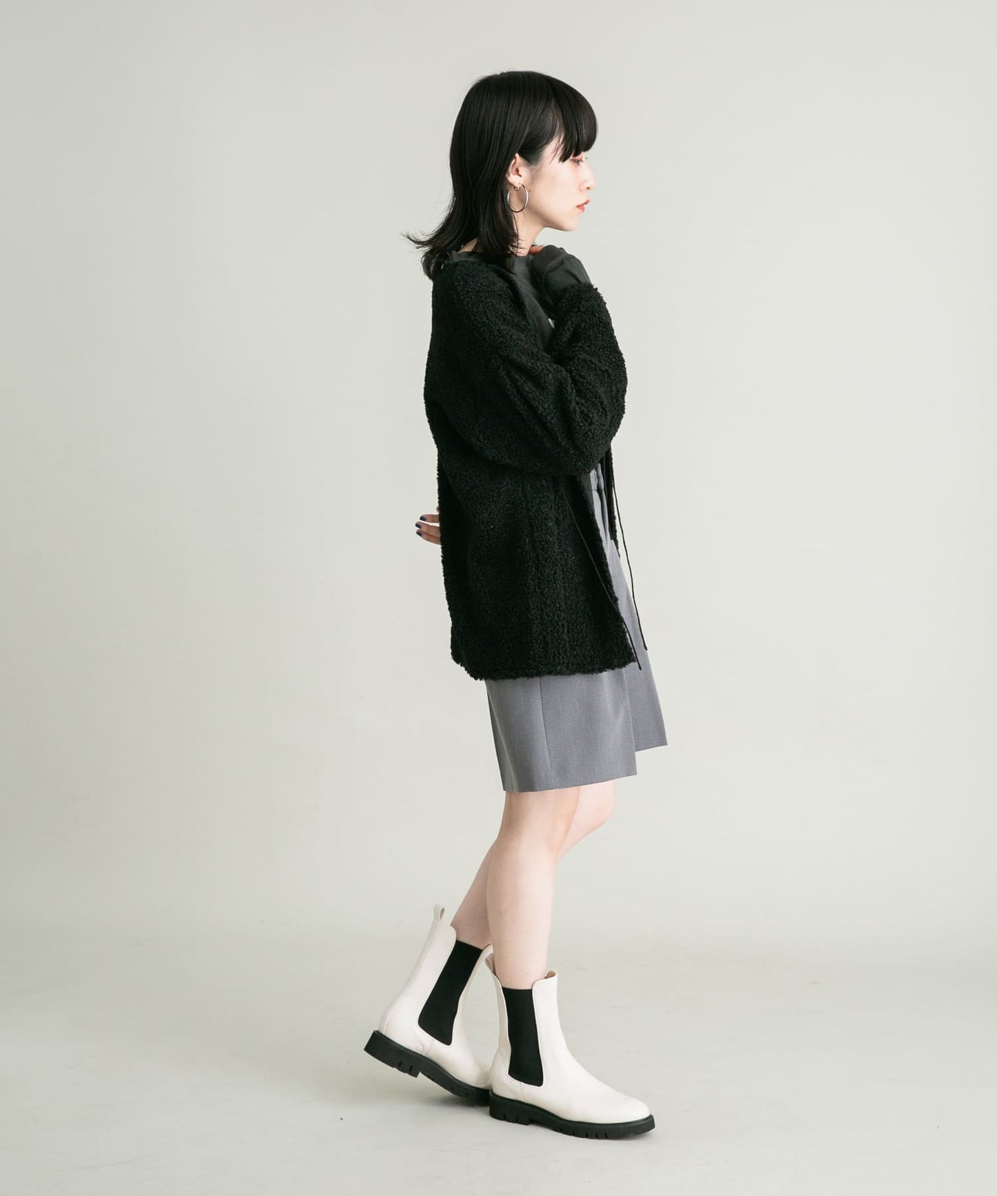 2way ribbon outer (black) *JP