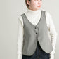 overshawl high neck knit (ivory) *JP