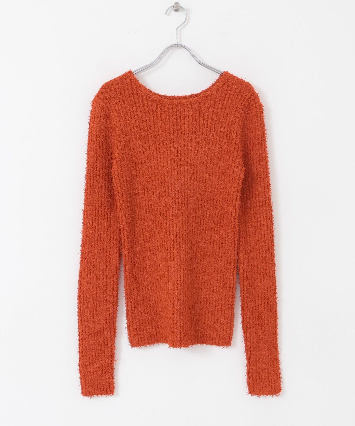 design boucle knit (orange) *JP