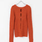 design boucle knit (orange) *JP