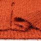 design boucle knit (orange) *JP