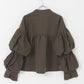 double sleeve shirt (brown) *JP