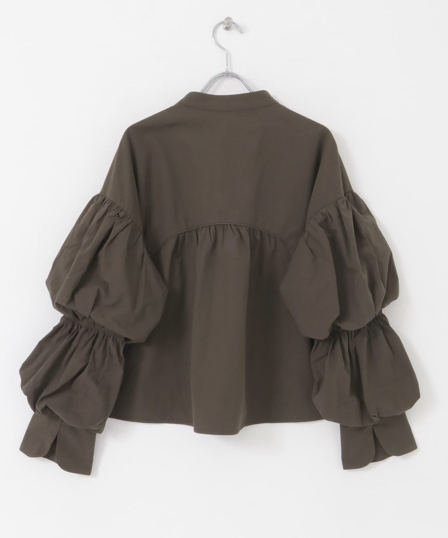 double sleeve shirt (brown) *JP