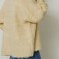 shaggy cardigan (yellow) *JP