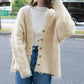 shaggy cardigan (yellow) *JP