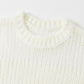 mesh bicolor knit (white)