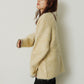 shaggy cardigan (yellow) *JP