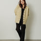 shaggy cardigan (yellow) *JP