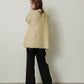 shaggy cardigan (yellow) *JP