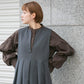 double sleeve shirt (brown) *JP