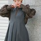 double sleeve shirt (brown) *JP