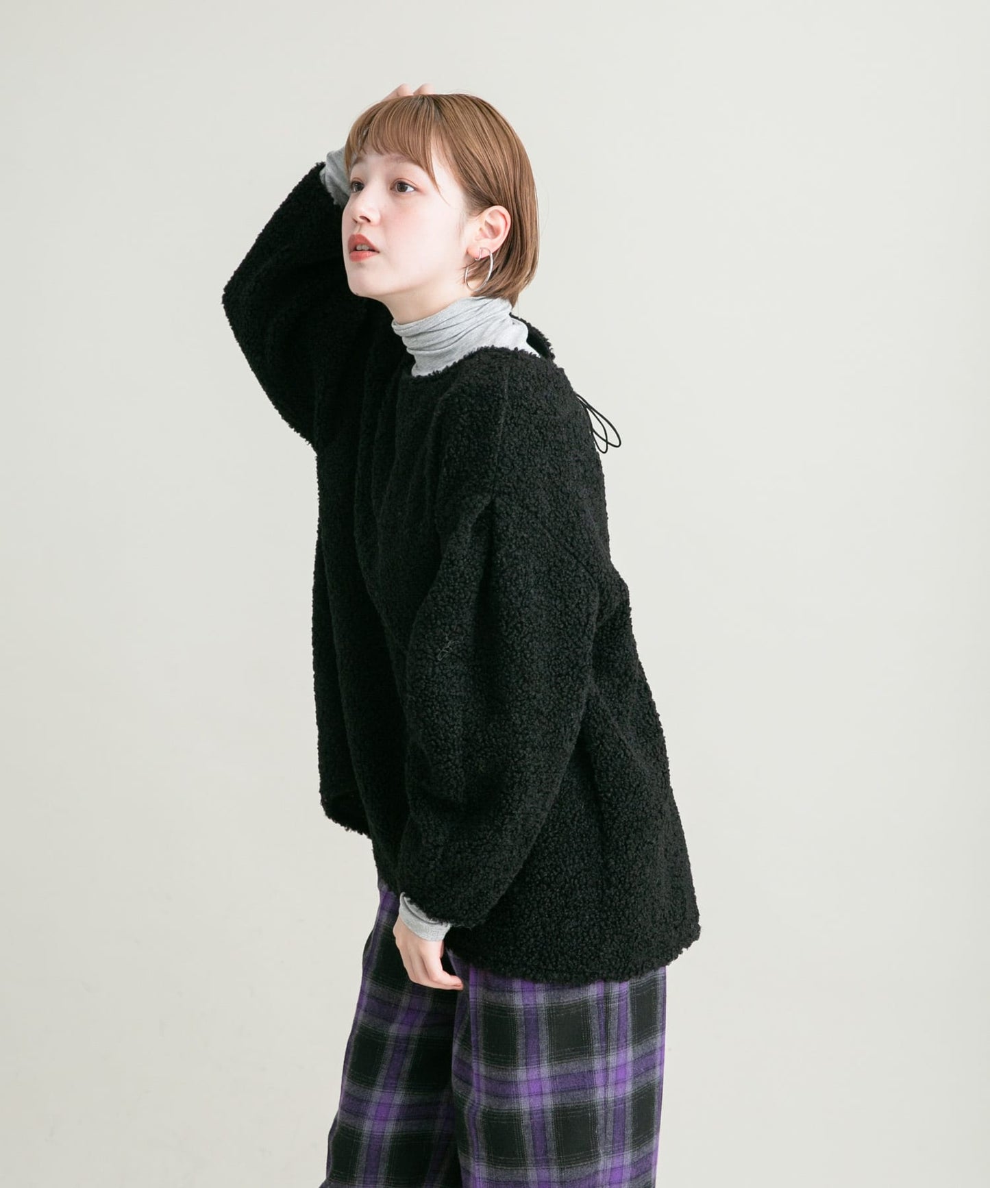 2way ribbon outer (black) *JP