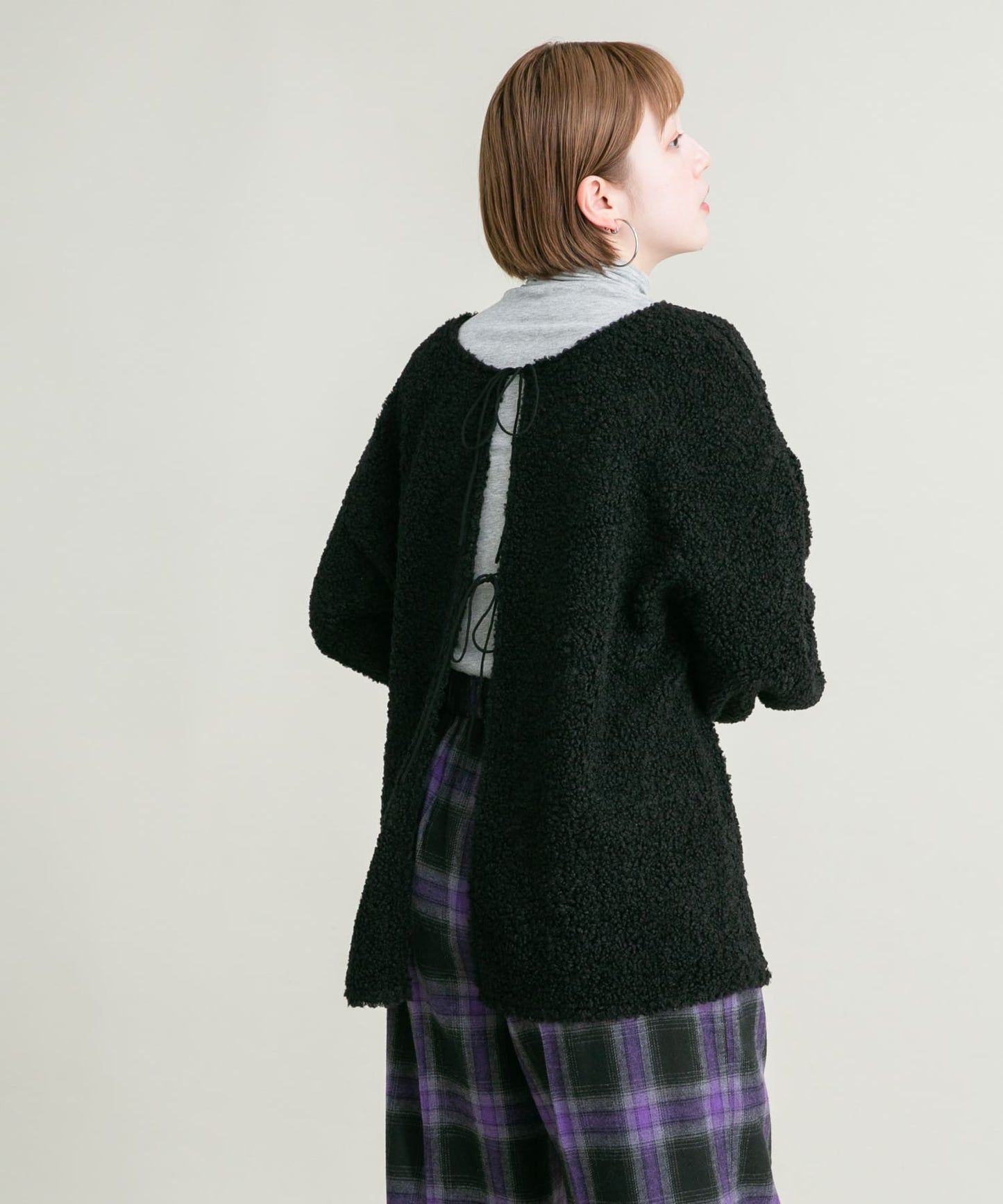 2way ribbon outer (black) *JP