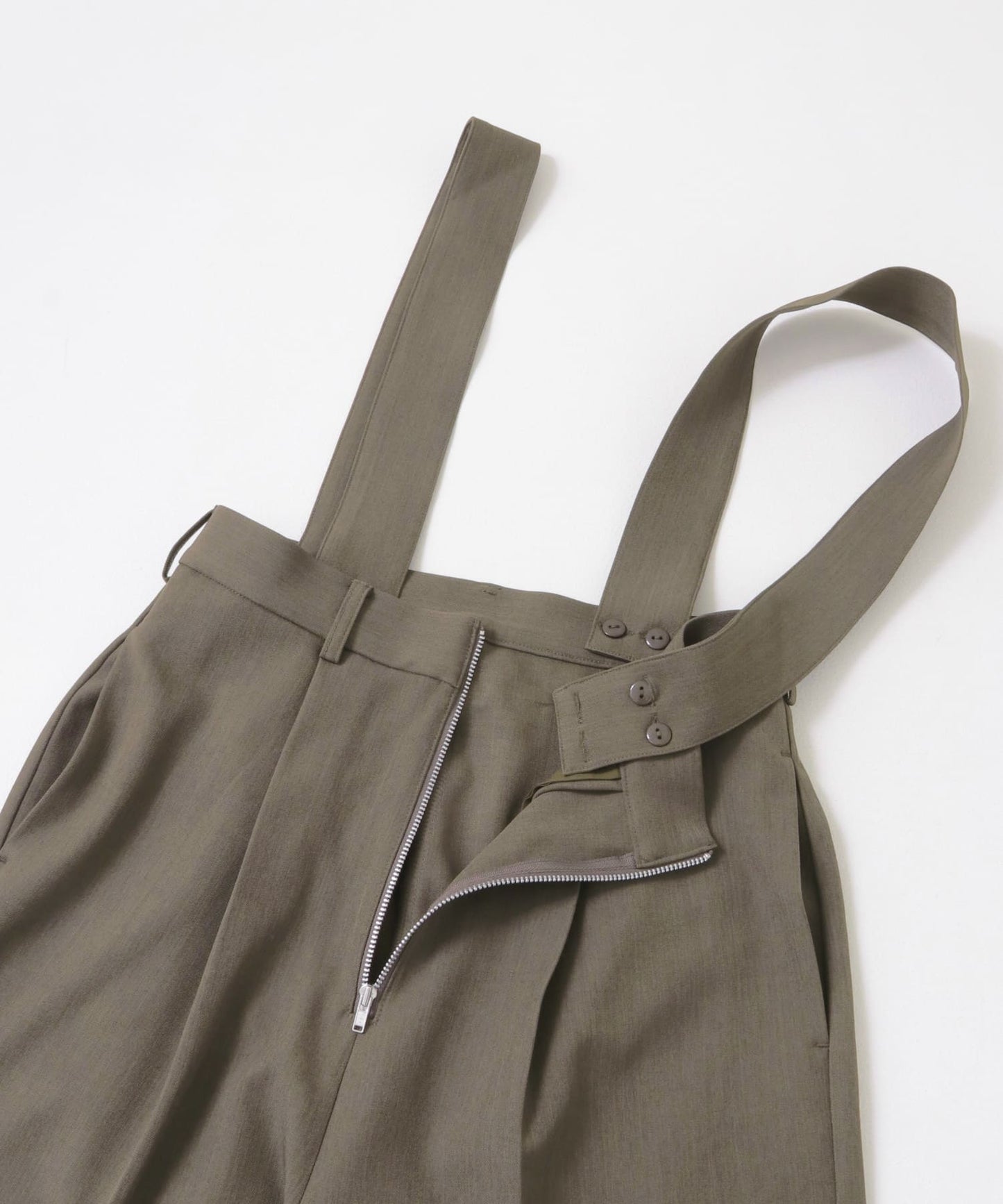 2way suspender overalls (khaki) *JP