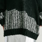 mesh bicolor knit (black)