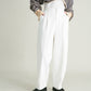 slacks pants (white) *JP