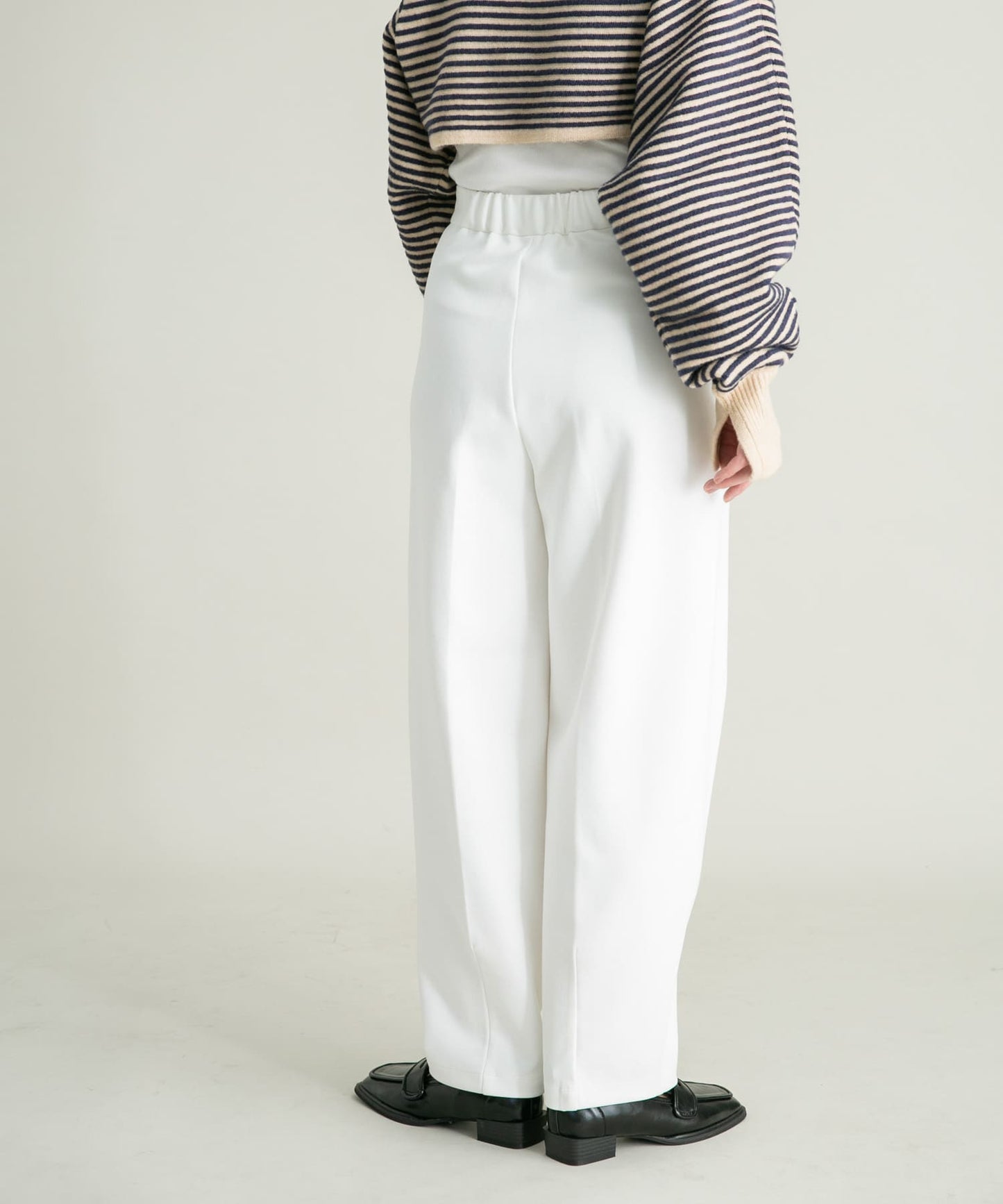 slacks pants (white) *JP