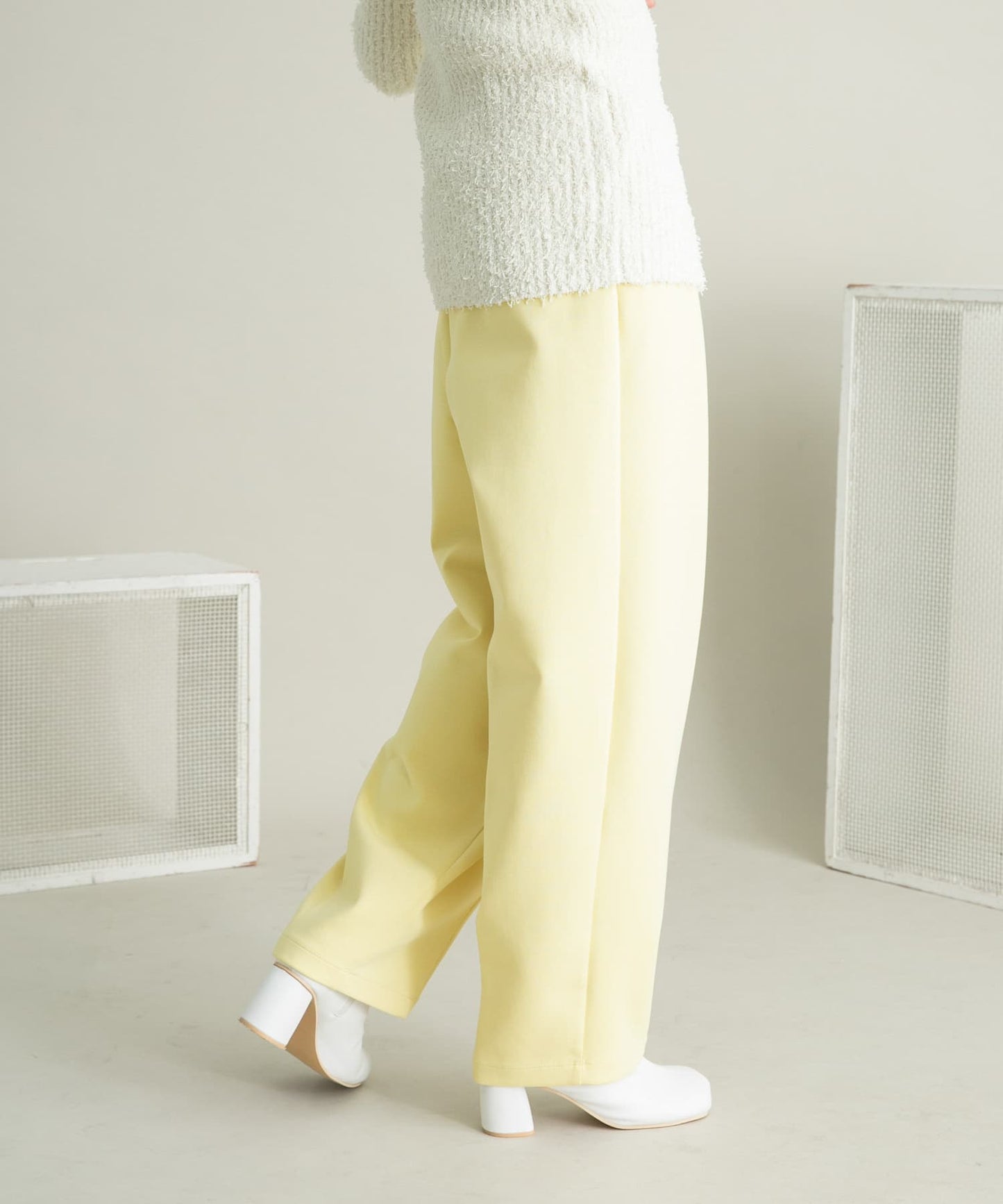 slacks pants (yellow) *JP