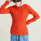 design boucle knit (orange) *JP