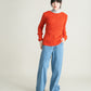 design boucle knit (orange) *JP