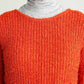 design boucle knit (orange) *JP