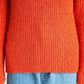 design boucle knit (orange) *JP