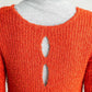 design boucle knit (orange) *JP