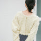 2way fringe cardigan (ivory) *JP