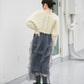 2way fringe cardigan (ivory) *JP