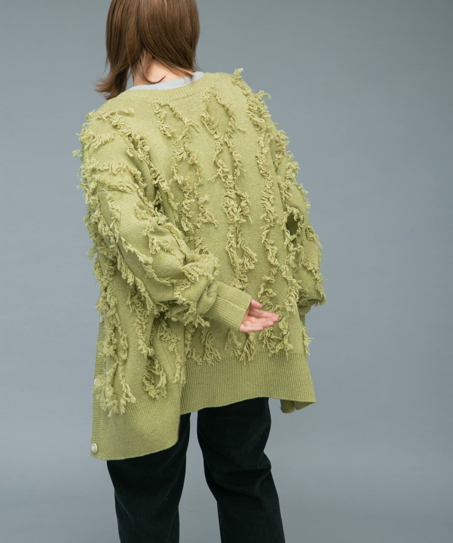 soso cardigan (green tea) *JP