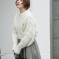 jacquard knit (white) *JP