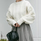 jacquard knit (white) *JP