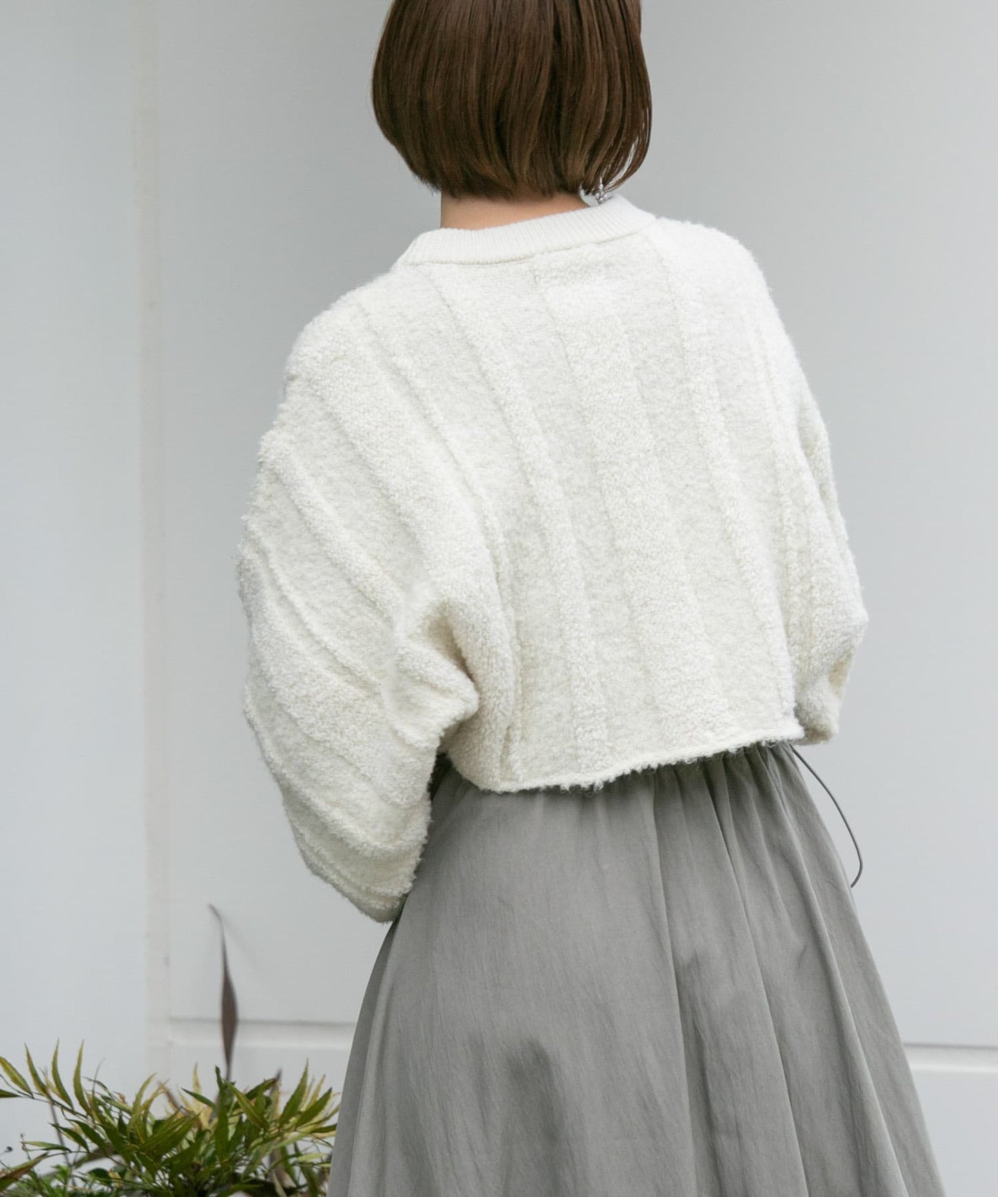 jacquard knit (white) *JP