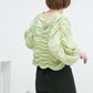 2way shirring blouse (green) *JP