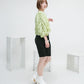 2way shirring blouse (green) *JP