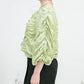 2way shirring blouse (green) *JP